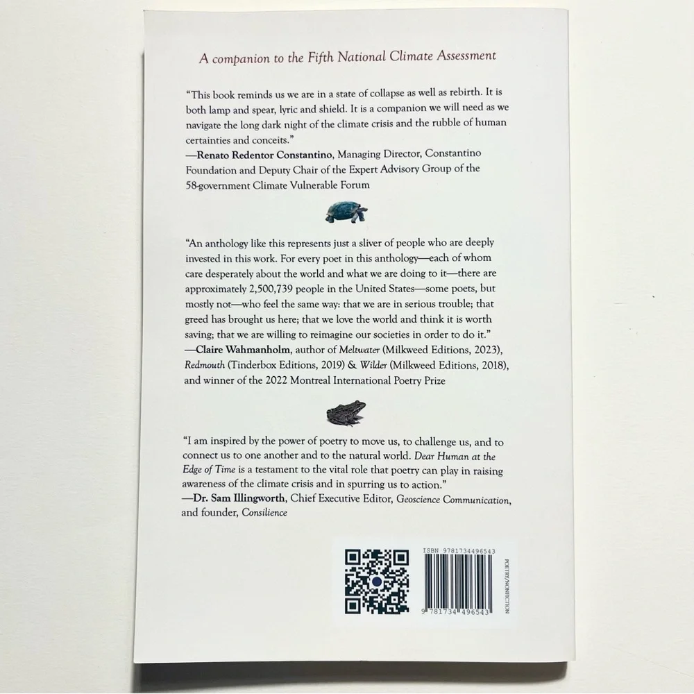 Dear Human at the Edge of Time: Poems on Climate Change in the United States